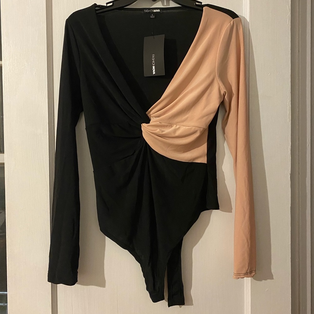 Fashion Nova - My Moment Bodysuit - Black/Combo